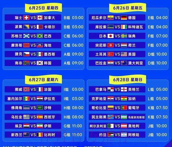 2026世界杯赛事比分实时直播追踪